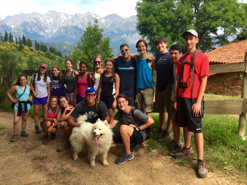 A local dog joined us for our hike! He quickly became the most loved member of our group. We miss you, Mo!