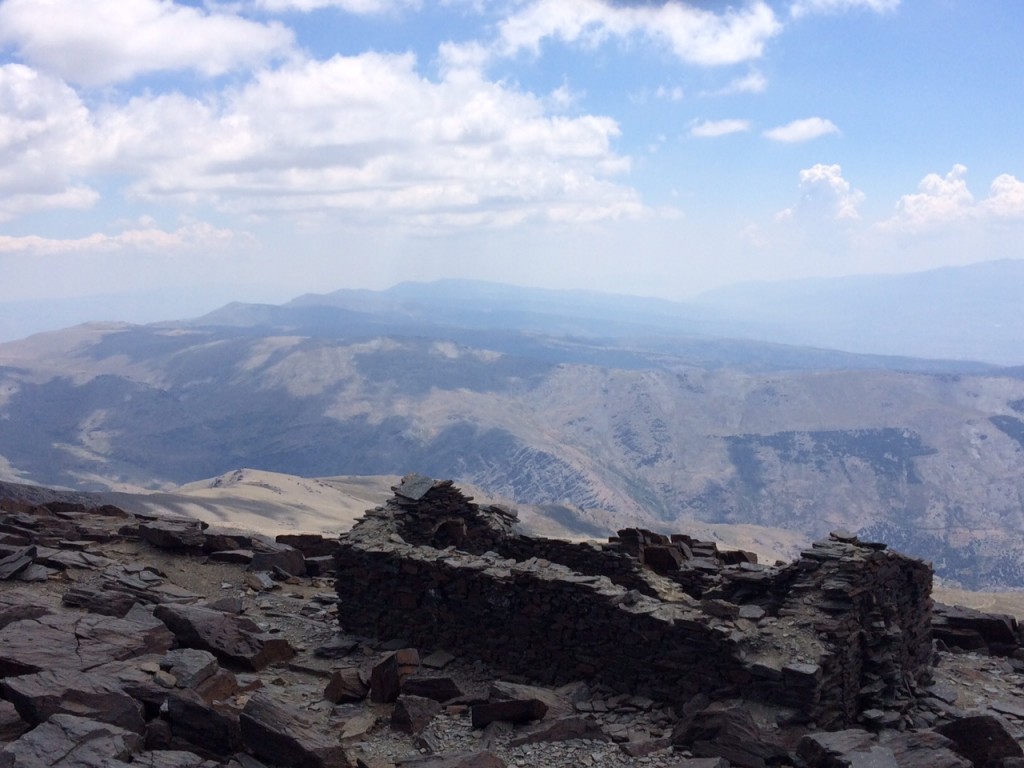 Views from the summit of Mulhacén.